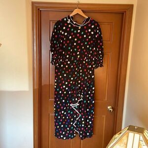 Nwt Riox collaboration with Riox multi colored polka dot woman’s dress